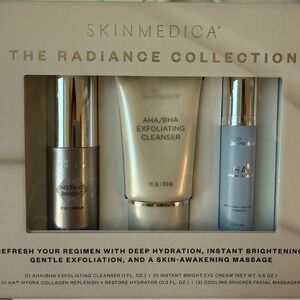 SkinMedica Radiance Collection with White and Blue Skincare